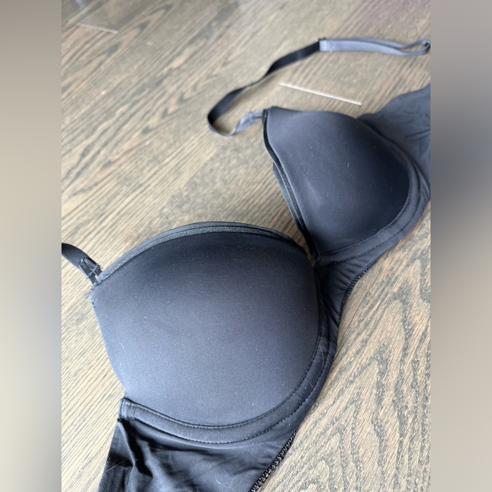 CK Black push-up bra size 34A customized lift